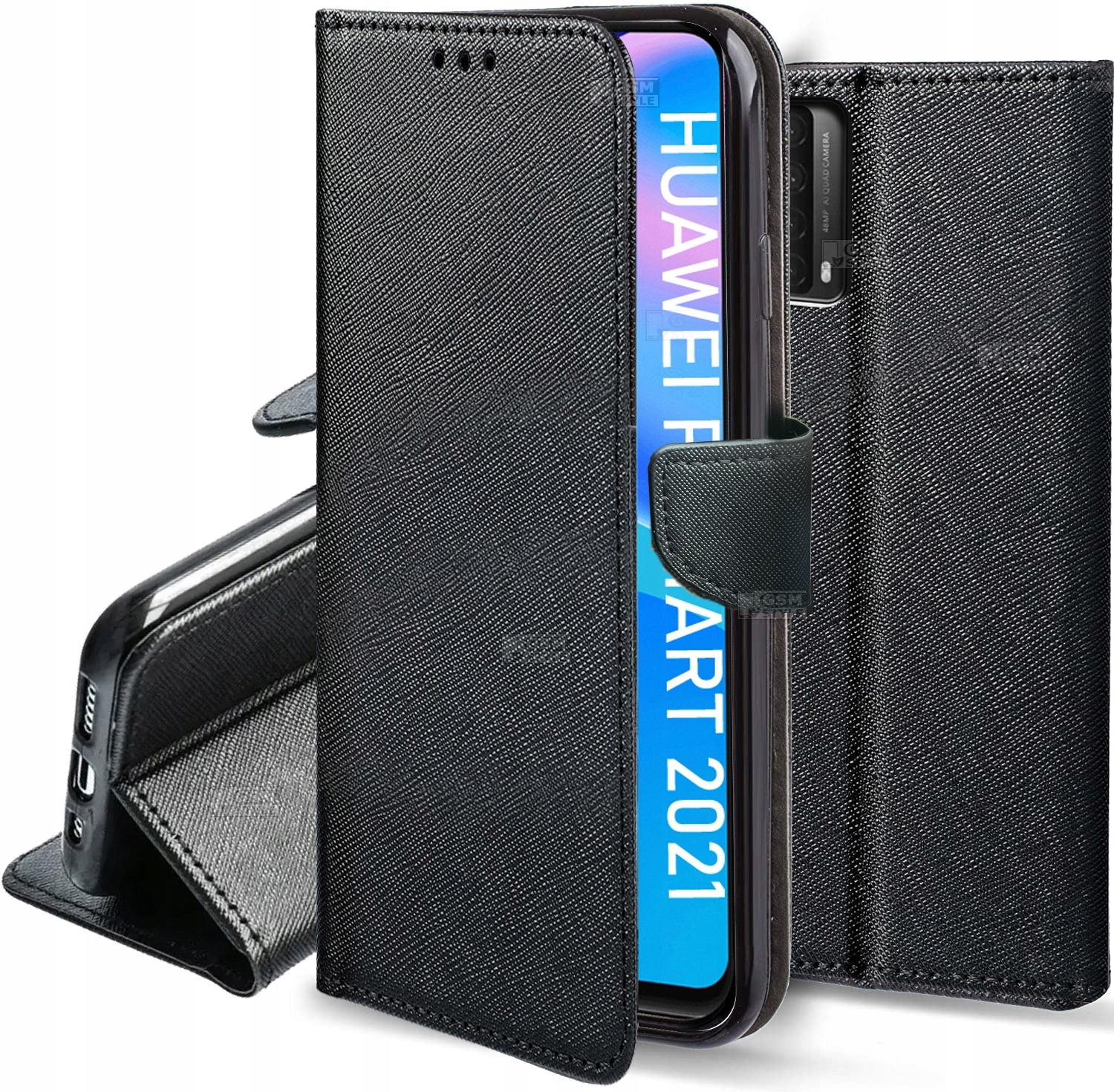 

Etui na Huawei P Smart 2021 Fancy Portfel +szkło