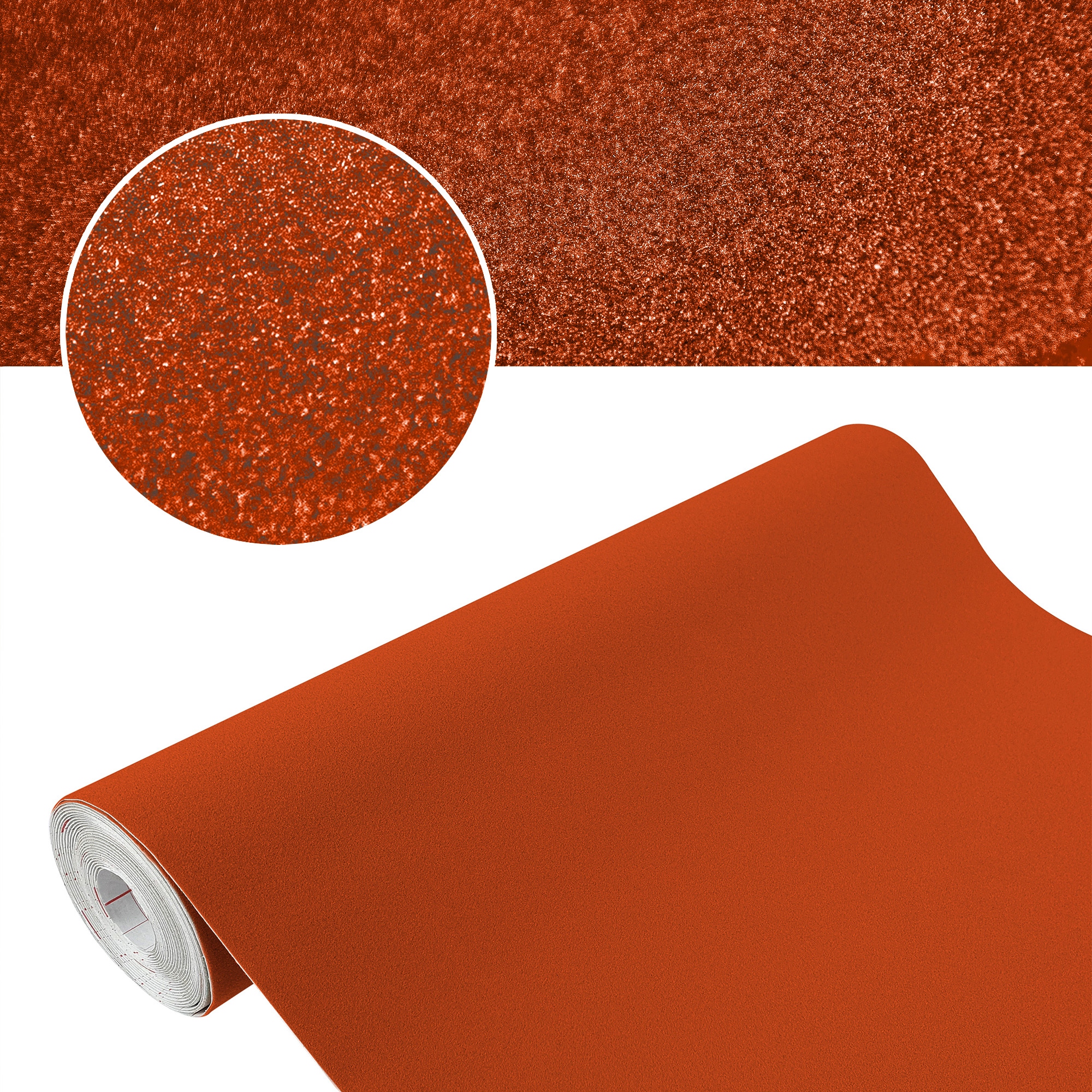 

Folia Pcv Okleina Meblowa Welur Kolor Rudy 45x50cm