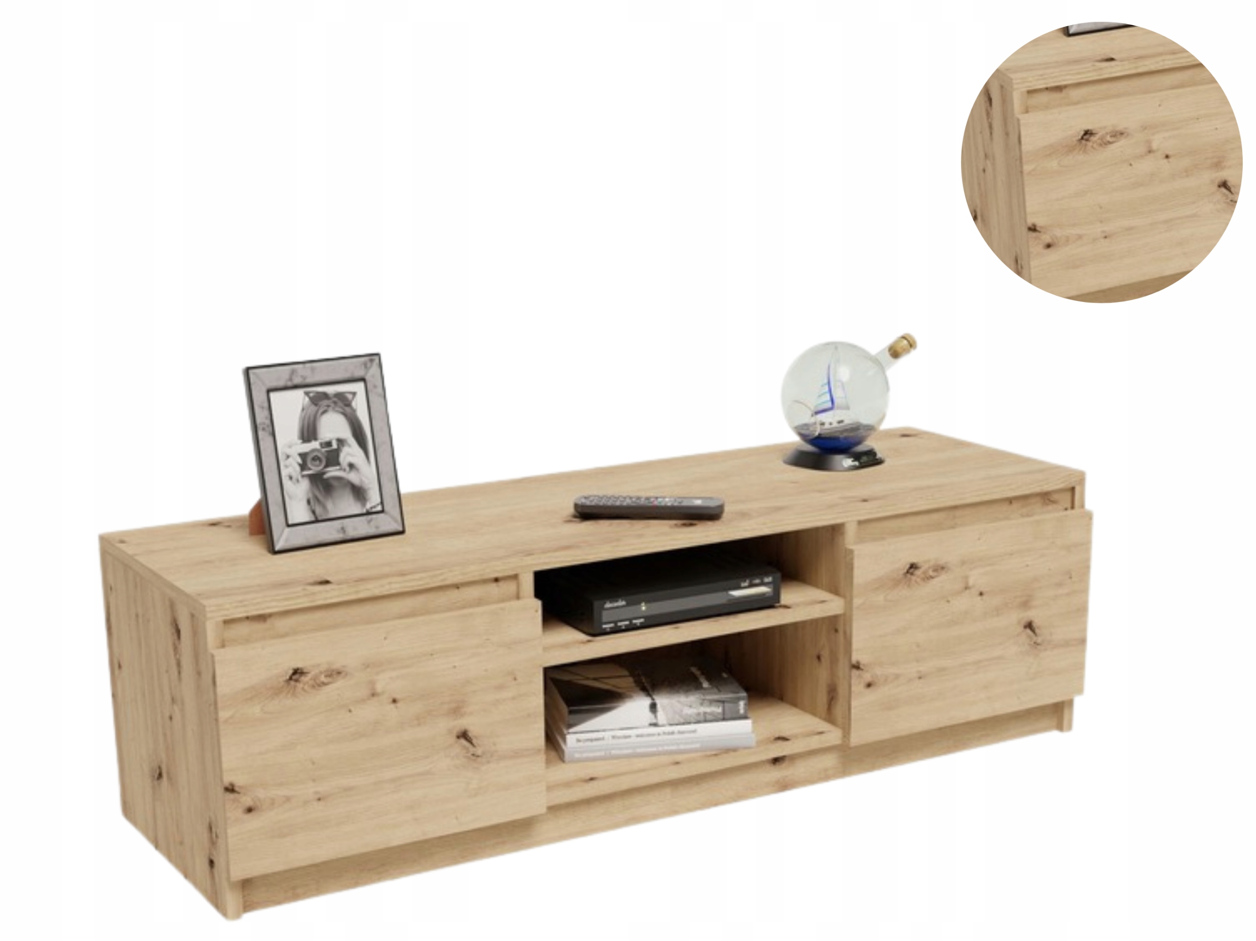 Rtv skříňka 120 cm EX3 artisan stolek pod televizor komoda regál Tv s policí