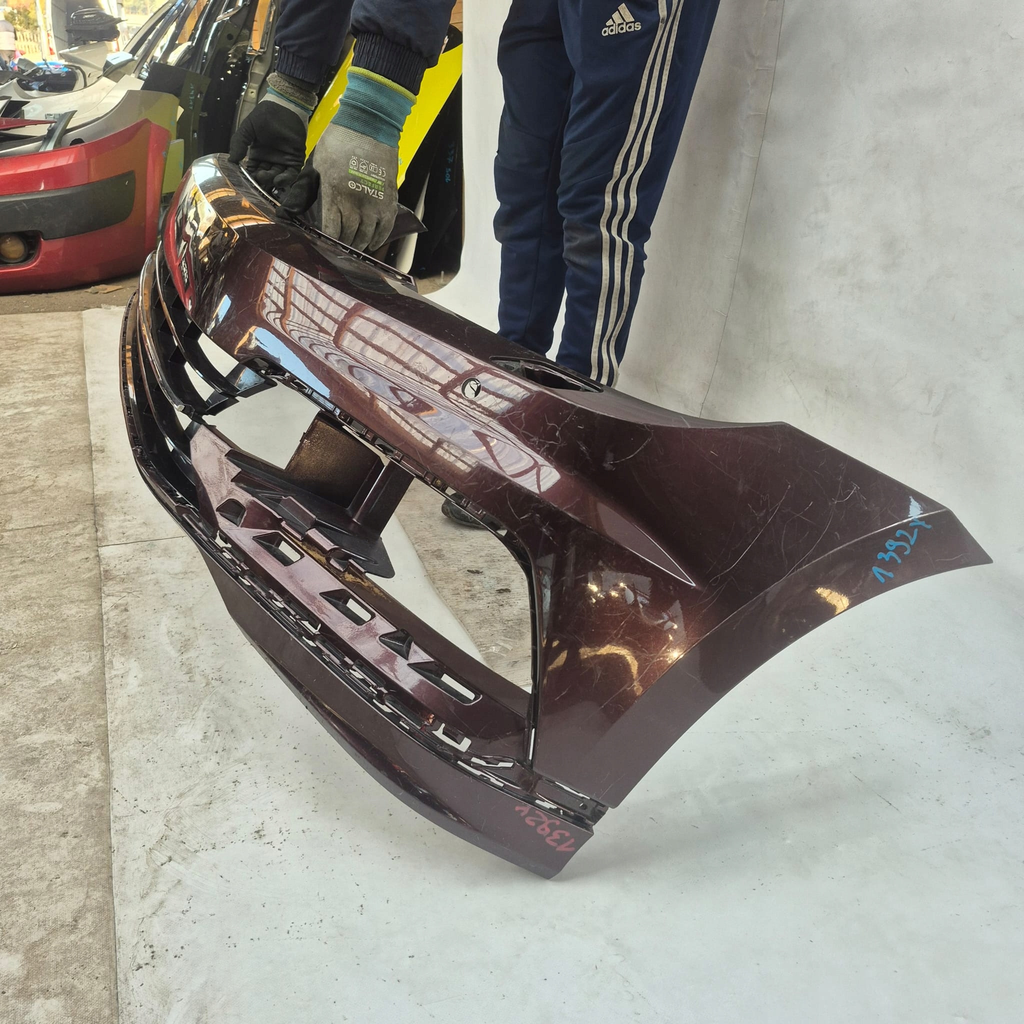 VW PASSAT B8 R-LINE 15- bumper front front SPR 4XPDC 3G0807221D