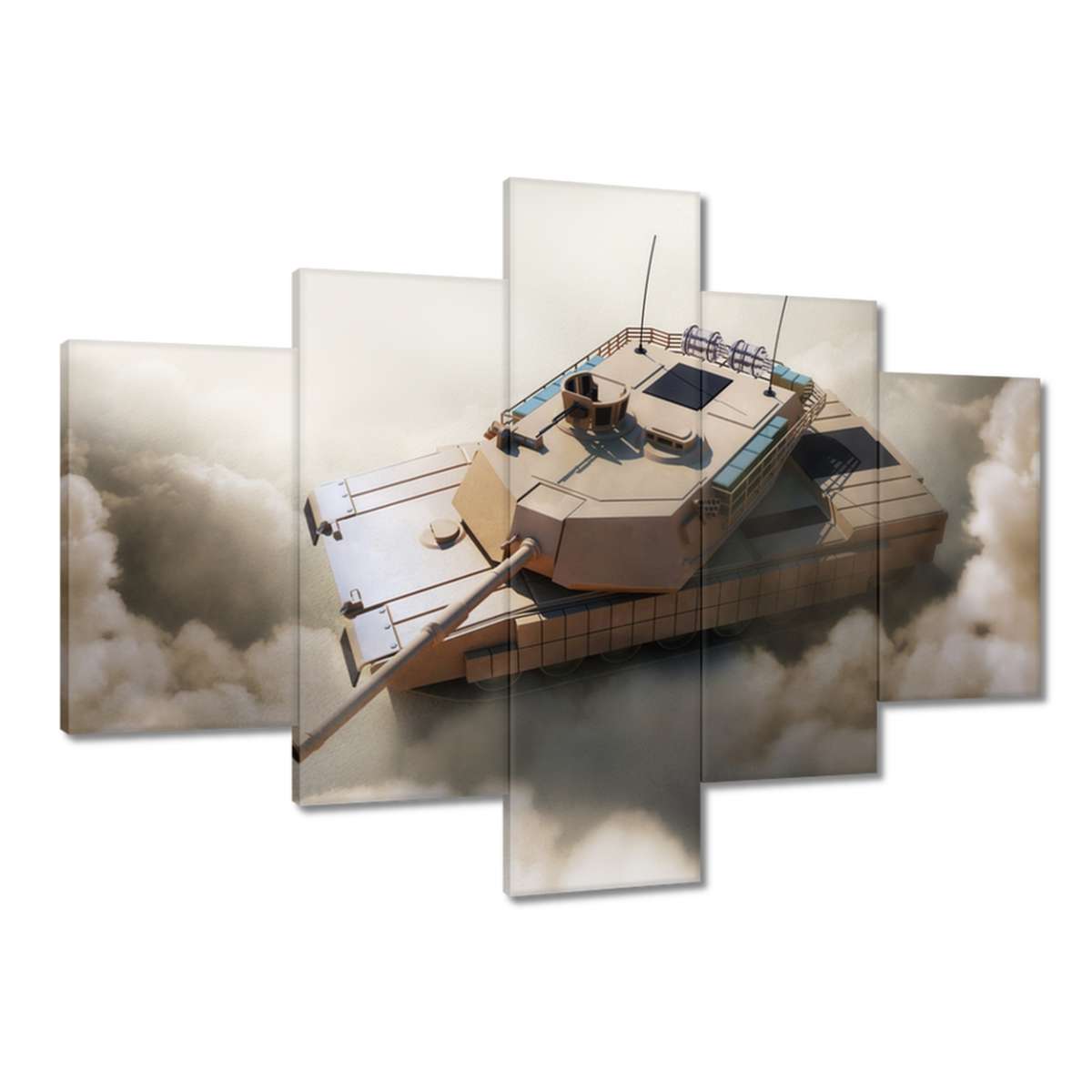 Obrazy 100x70 Těžký vojenský tank