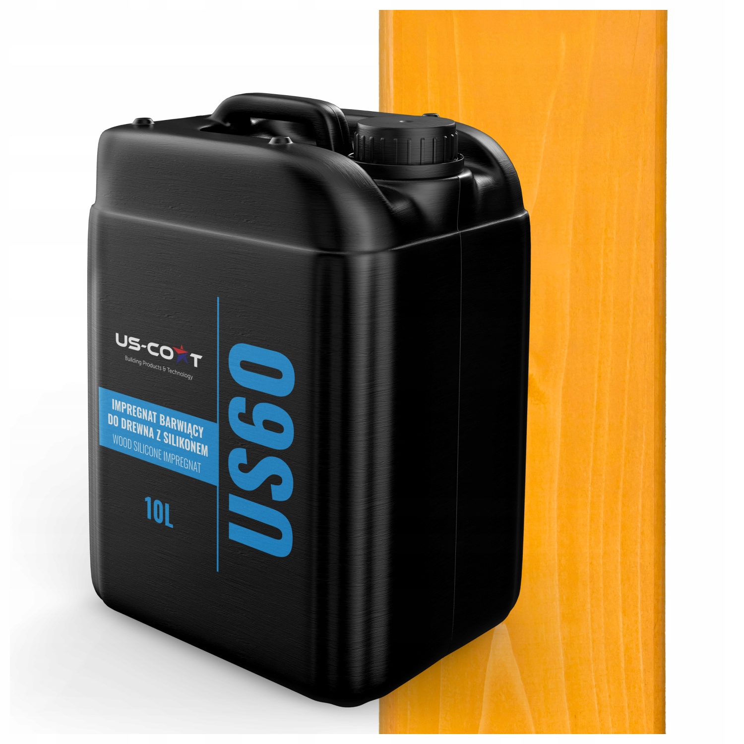 Impregnat Barvící Dřevo Se Silikonem 2v1 Altán Barva Borovice Zlatá 10L