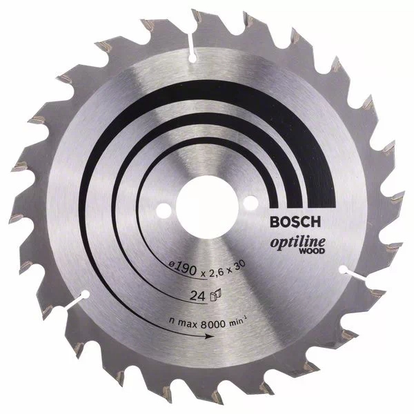 

Bosch Tarcza Pilarska Optiline Wood 190x30 Z24