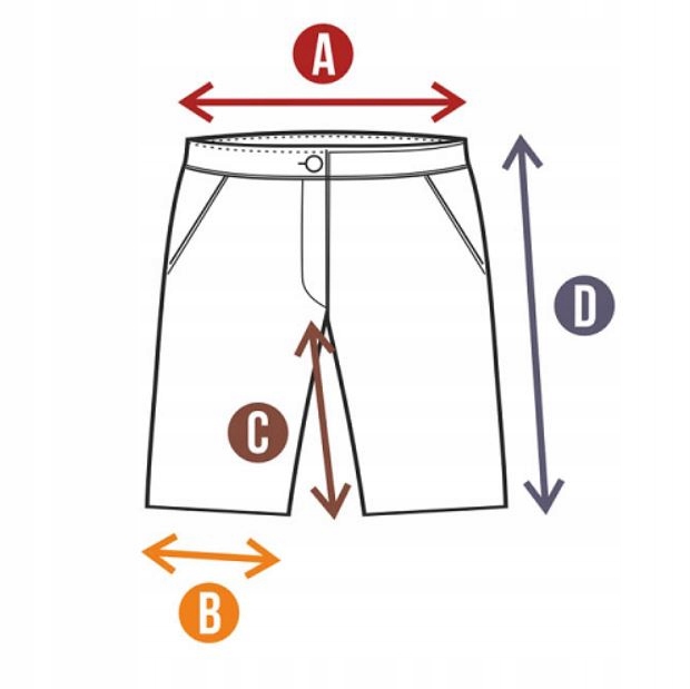 GRUBE LOLO Krótkie Spodenki CLASSIC GL-201-4 / M Kolor niebieski