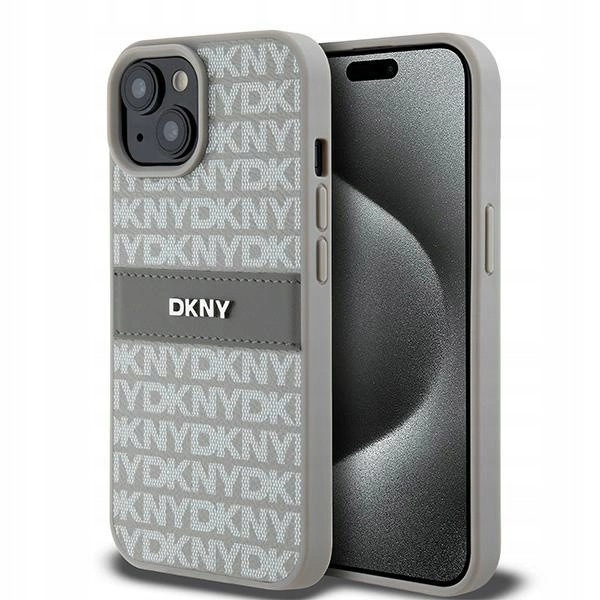 Dkny DKHCP15MPRTHSLE iPhone 15 Plus 14 Plus 6.7" béžové/béžový pevný kryt Leat