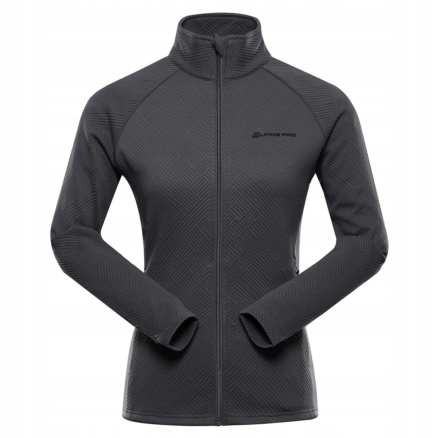 Bluza damska sportowa szybkoschnąca Alpine Pro Dozera 2 k.szary r.S