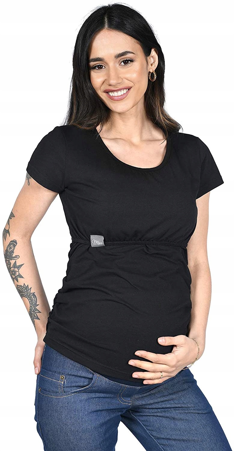 

Bluzka ciążowa i do karmienia M 03 czarna XXXL