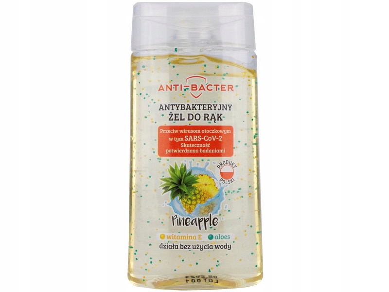 

Żel antybakteryjny do rąk Anti-bacter Pineapple
