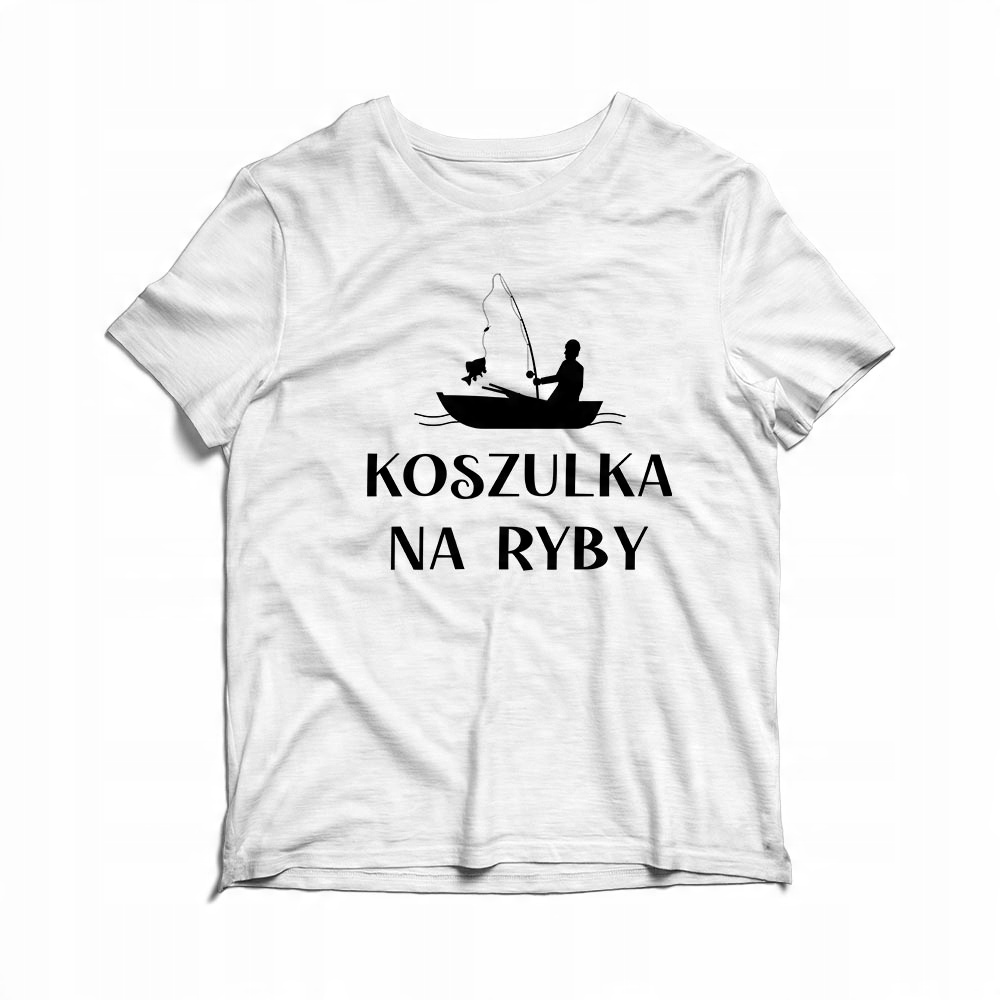 

Koszulka Wędkarska Na Ryby Moczykij Prezent S