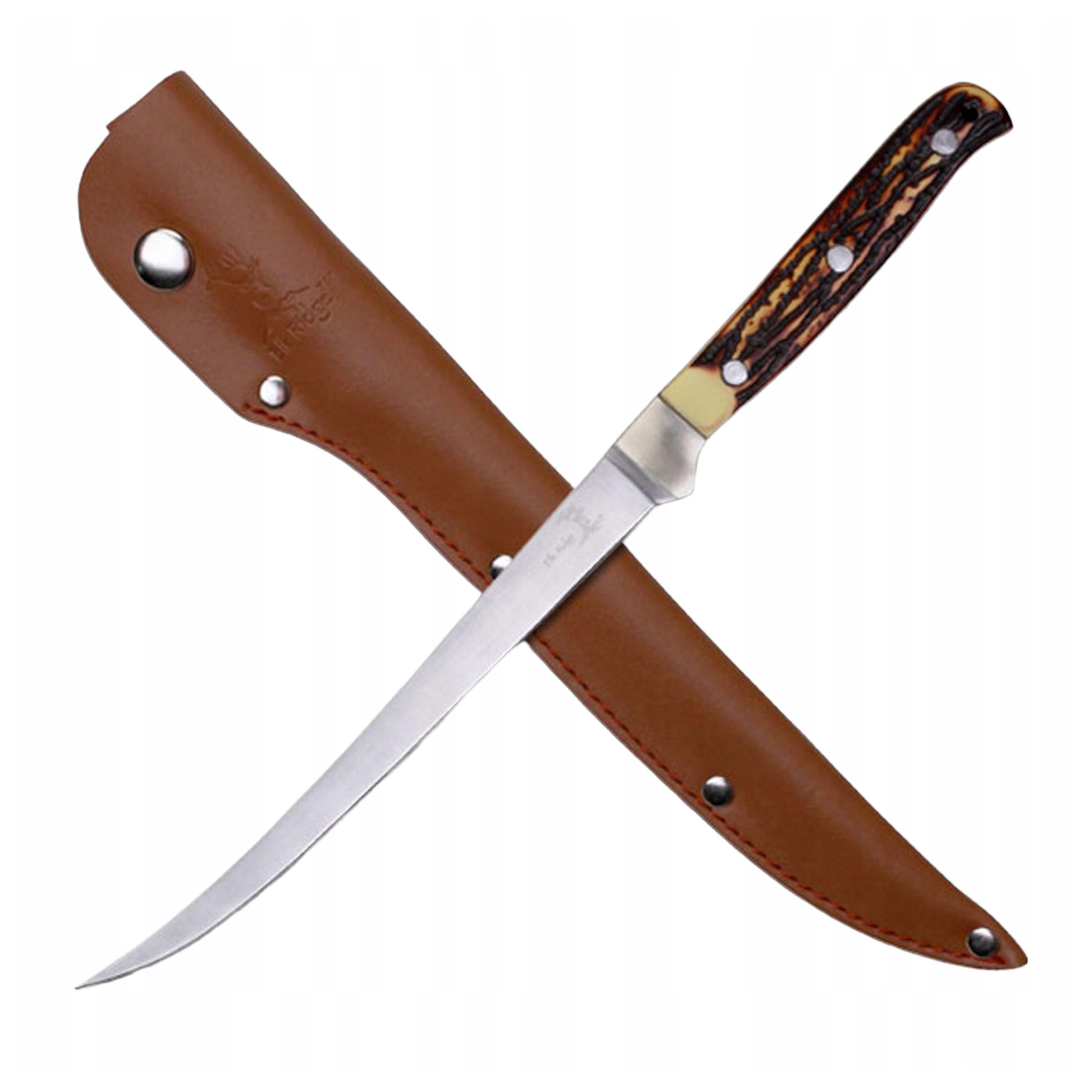 Dlouhý nůž s pevnou čepelí Elk Ridge ER-146 Pro Rámování