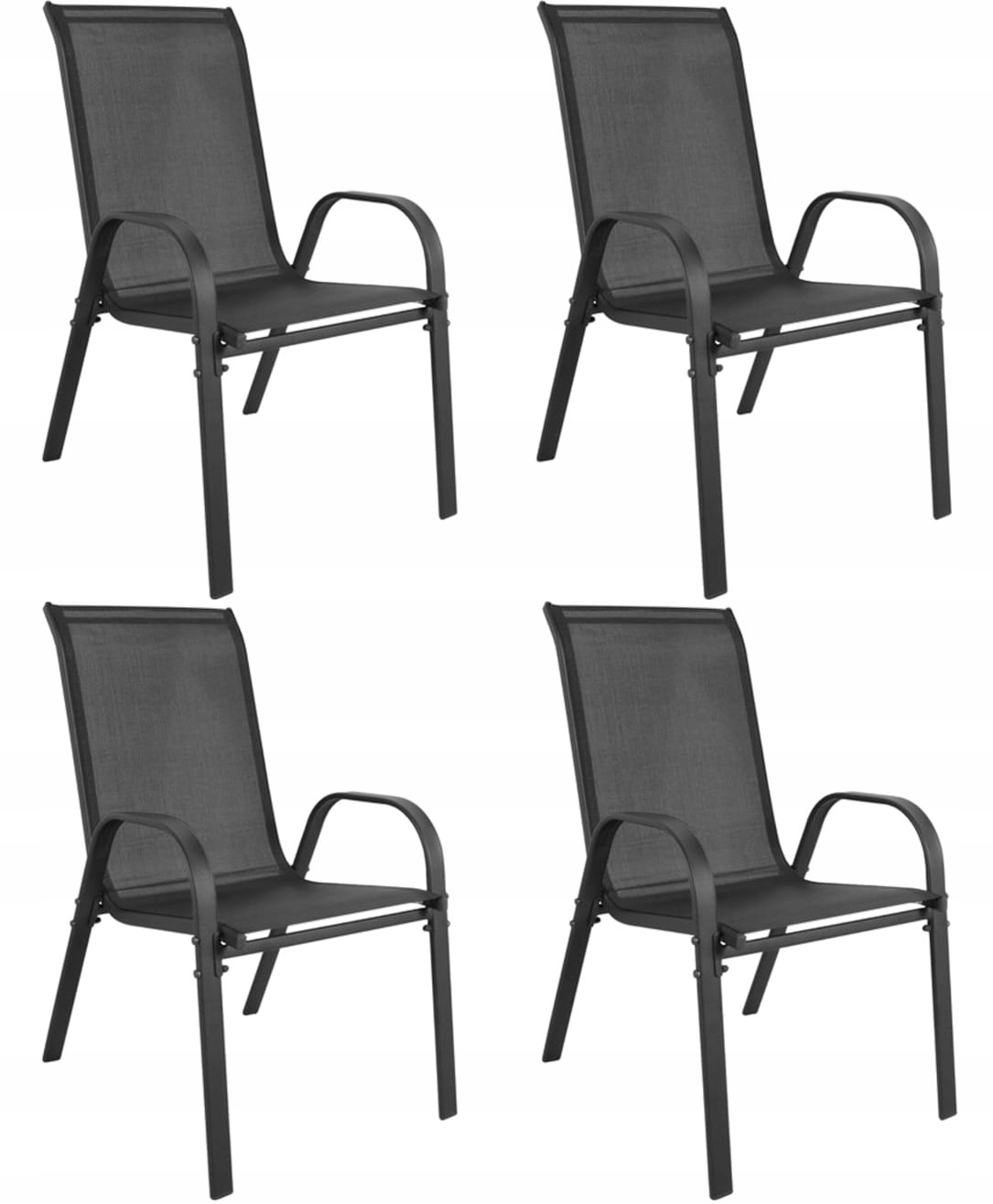 Křeslo Sofia tmavě šedá x 4