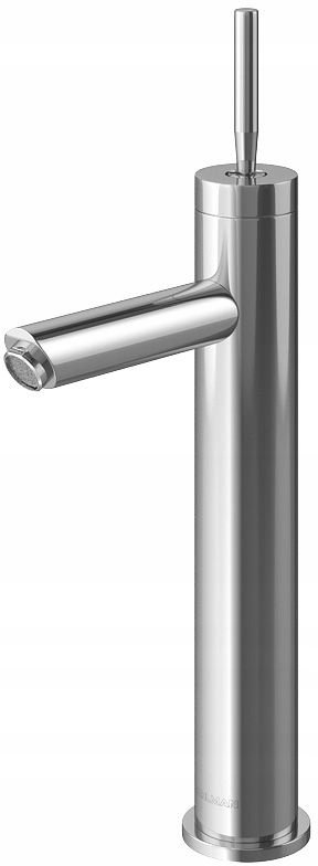 Bateria umywalkowa obrotowa wylewka wysoka chrom