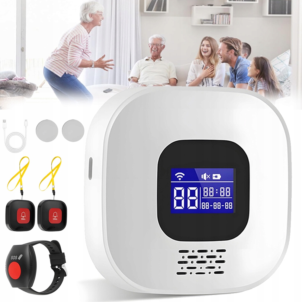Tlačítko Alarmu Pro Seniory Alarm Omáčka Náramek Alarm Pro Pacienty