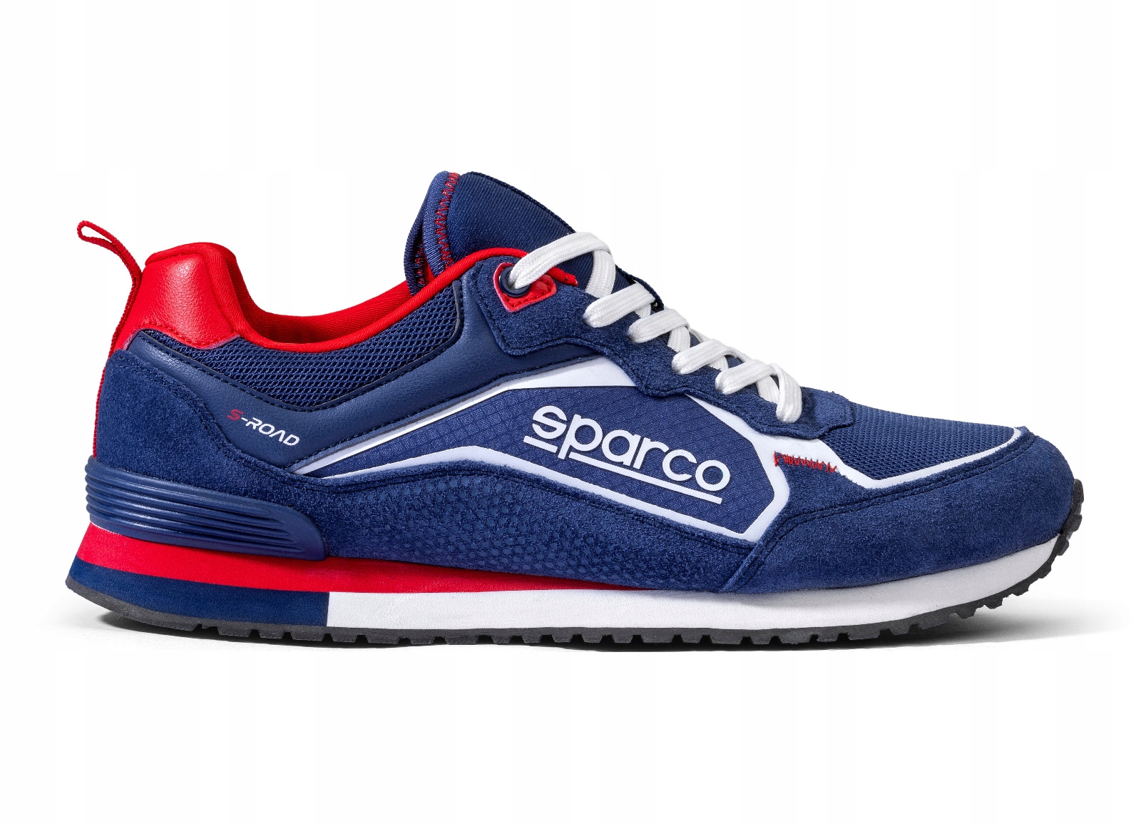 Volnočasové boty Sparco S-road, barva modro-červená, velikost 43