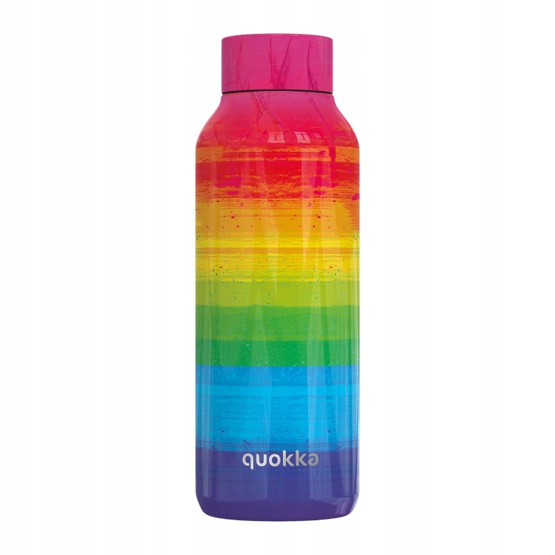 Quokka Solid Butelka termiczna ze stali nierdzewnej 510 ml (Rainbow)