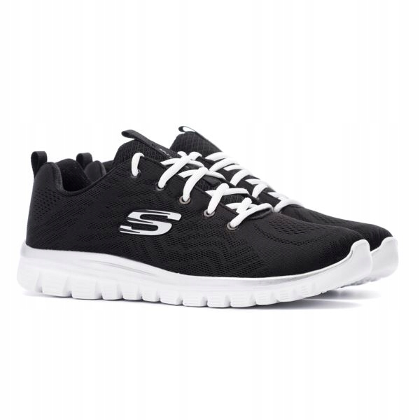 Boty Skechers Graceful Get Connected 12615-BKW 40