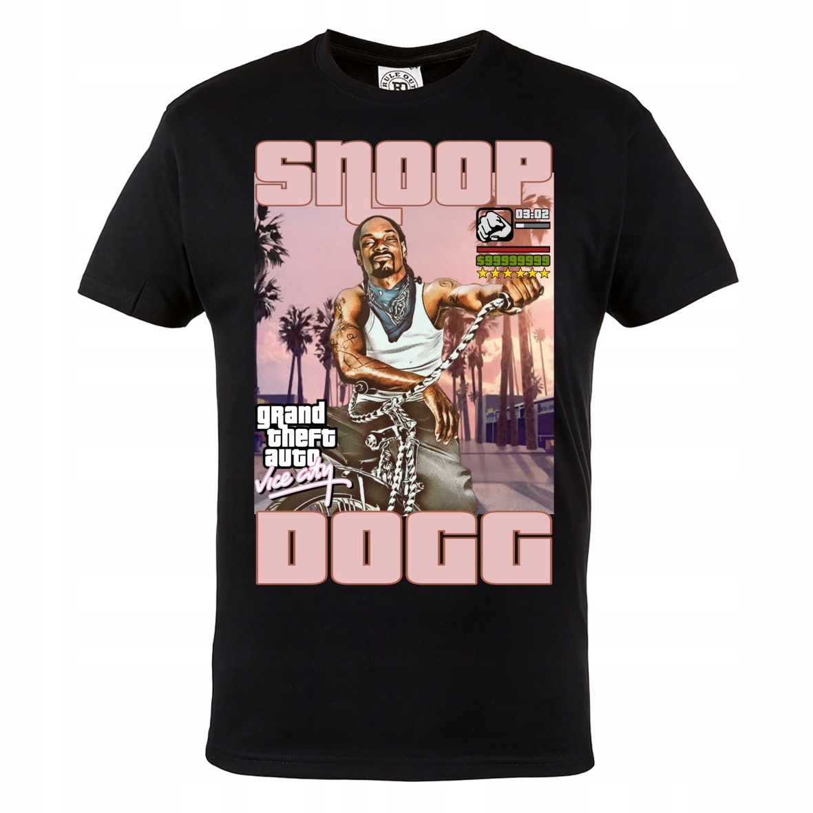

Męska Koszulka Muzyczna Gta Snoop Dogg Gangsta Rap