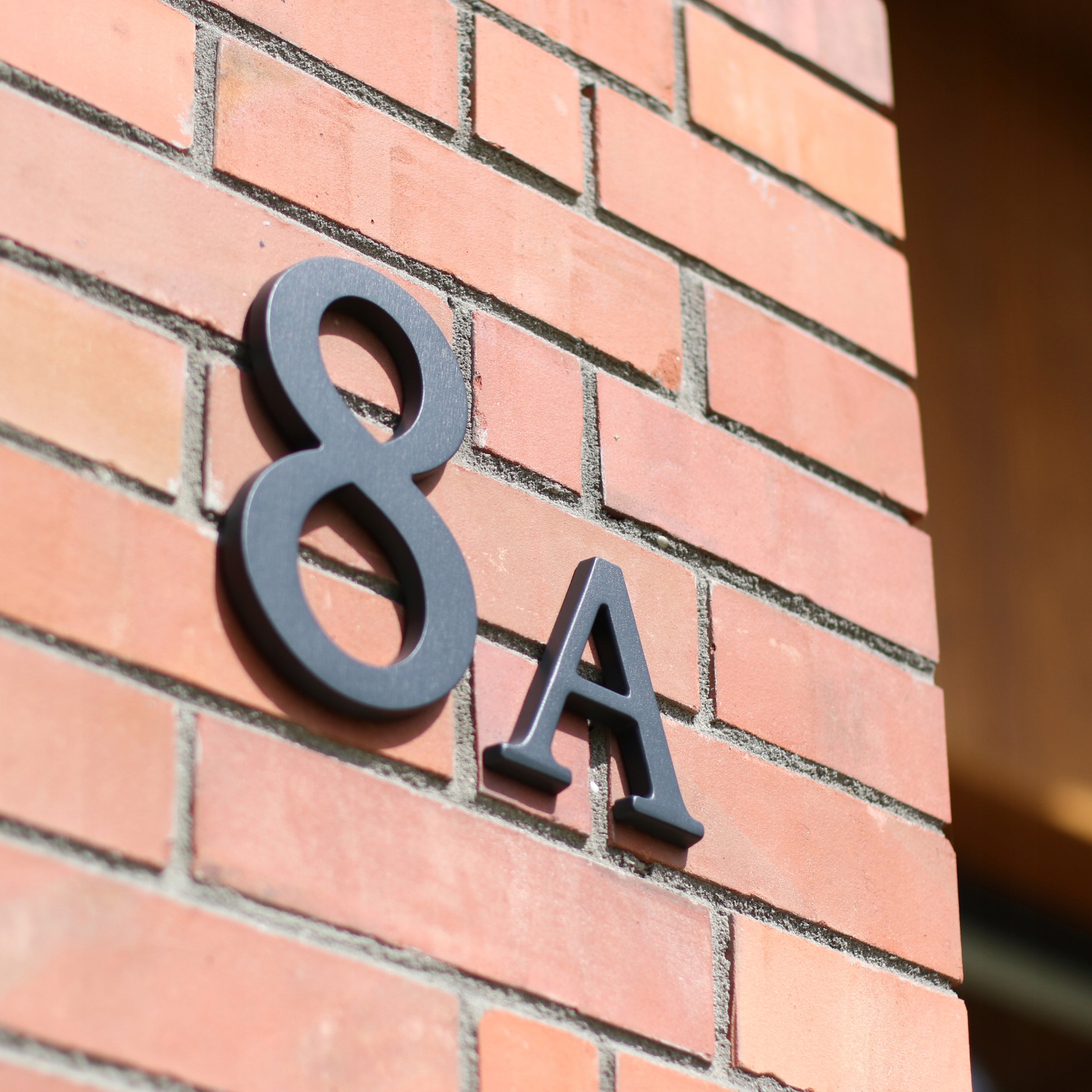 numer domu. numer na dom. cyfry na dom. tablica na dom. 3D premium srebro 7 EAN (GTIN) 5907489095358