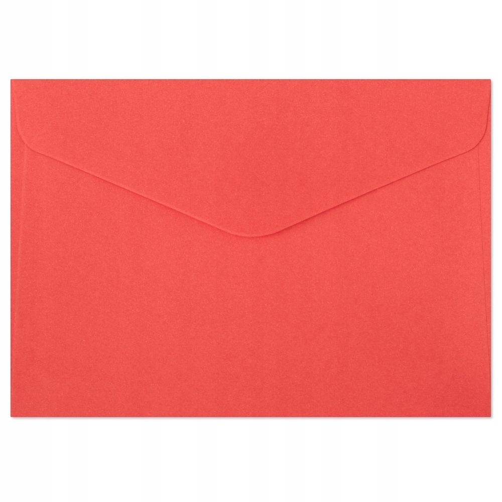 KOPERTA B6 CZERWONA K. 110G A'20 SZTUK GALERIA PAPIERU
