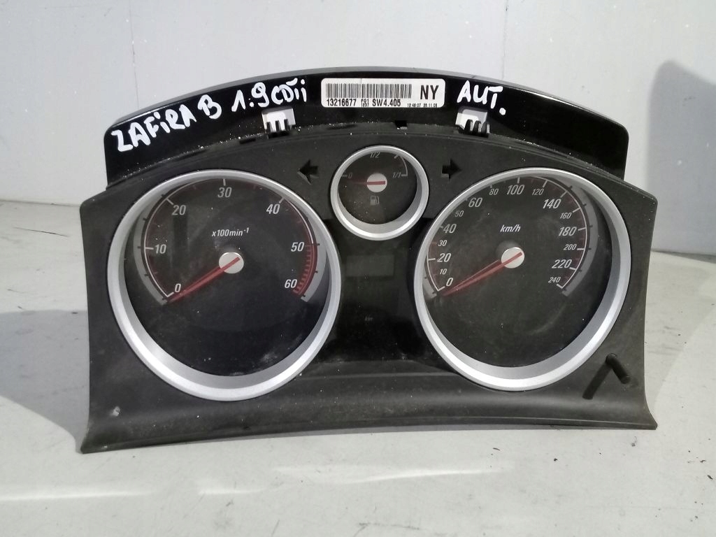 Opel Zafira B dials dials automat 1.9 CDTI