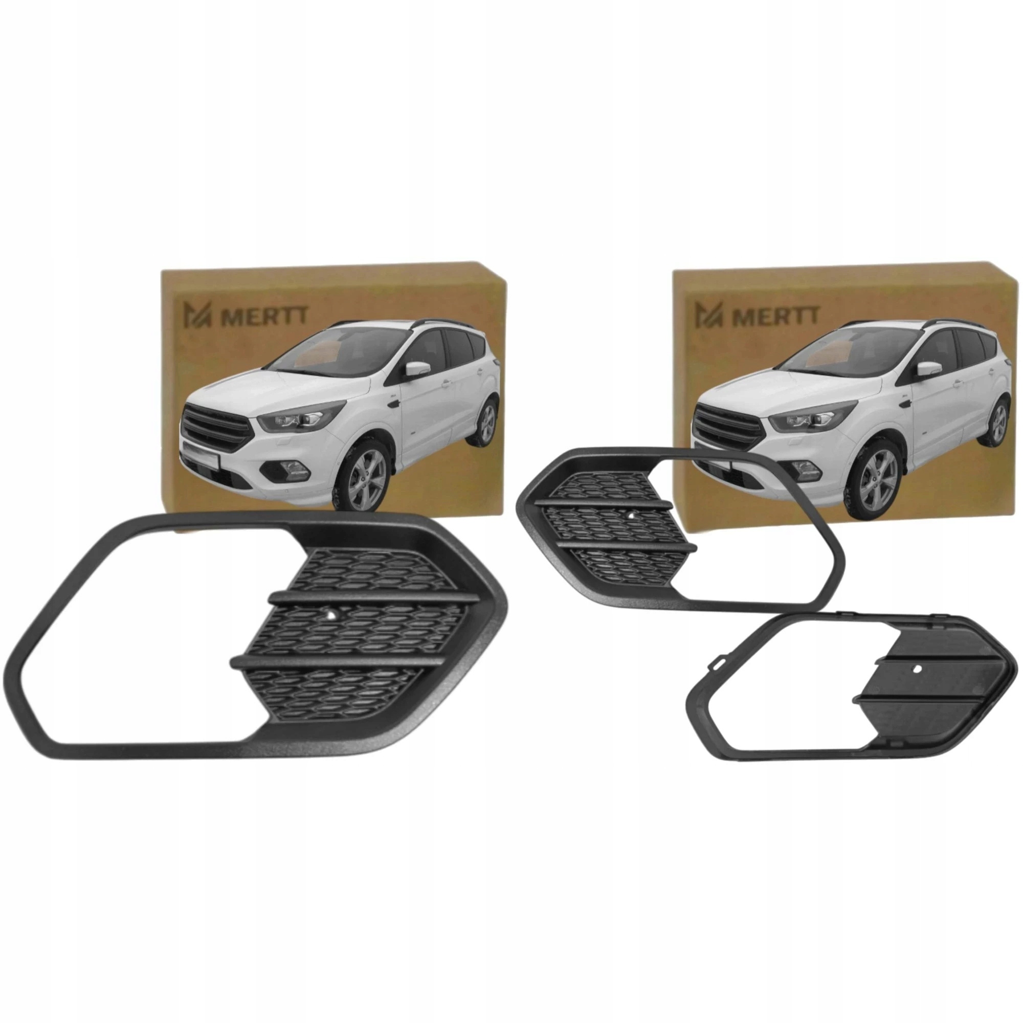Atrapa mřížka krytka Nárazníku Ford Kuga Escape 2016+ Levá Pravá Komplet