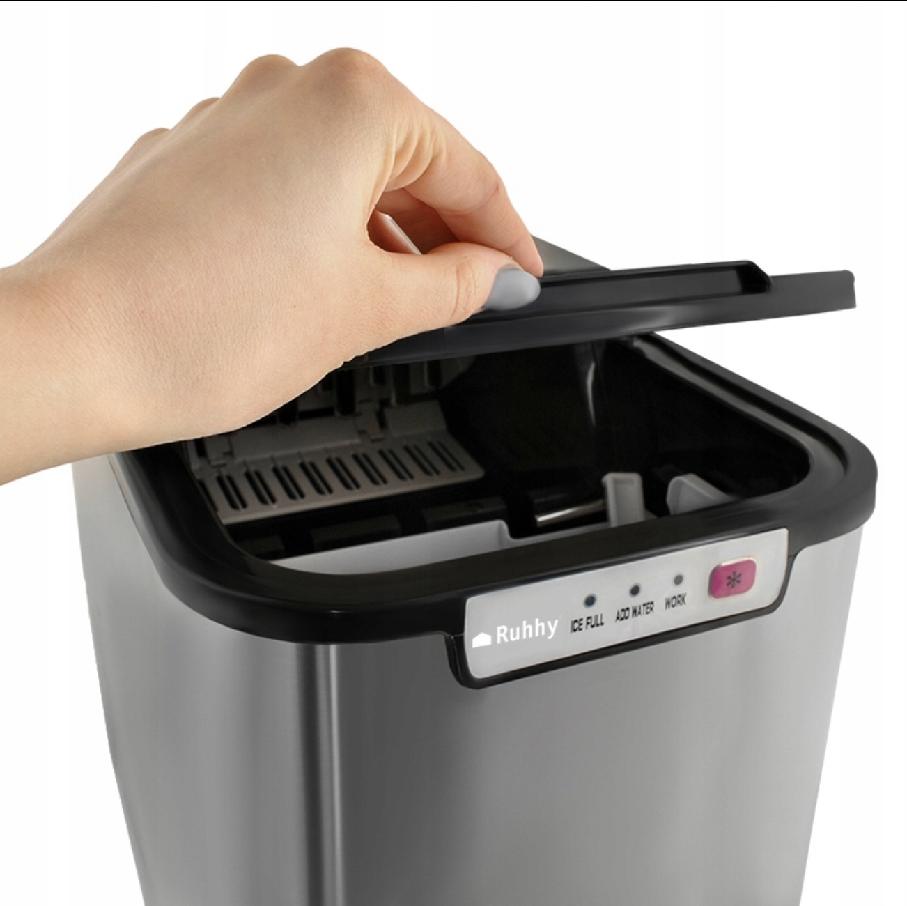 KOSTKARKA DO LODU WYDAJNA MOC 120W DIODY LED SAMOCZYSZCZENIE Kod producenta K5536