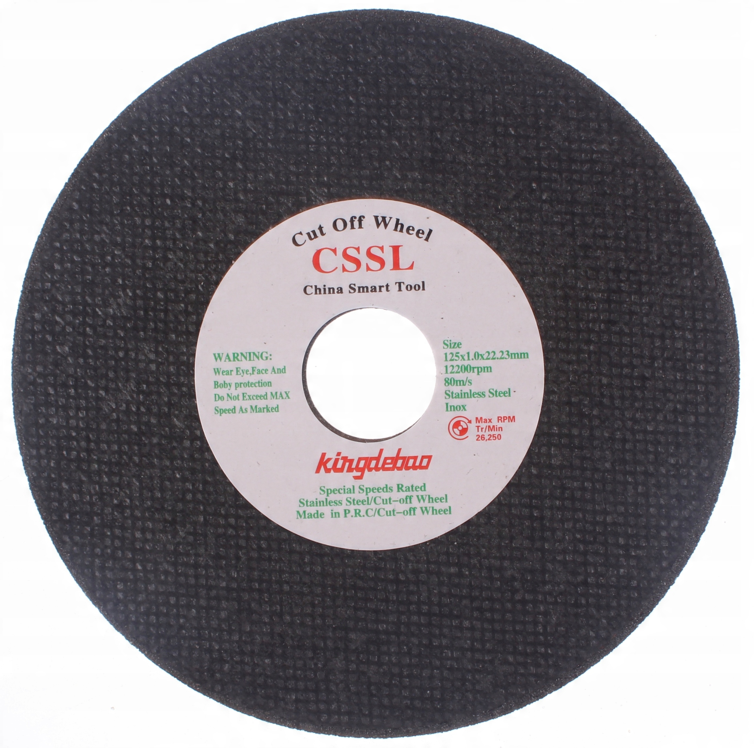 

Tarcza do cięcia metalu, stali Cssl 125x1.0