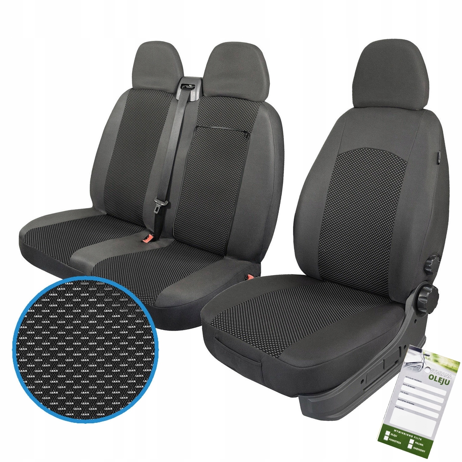 Pokrowce na Citroen Jumpy II 2006 2015 2014 2013 2012 2011 2010 2009