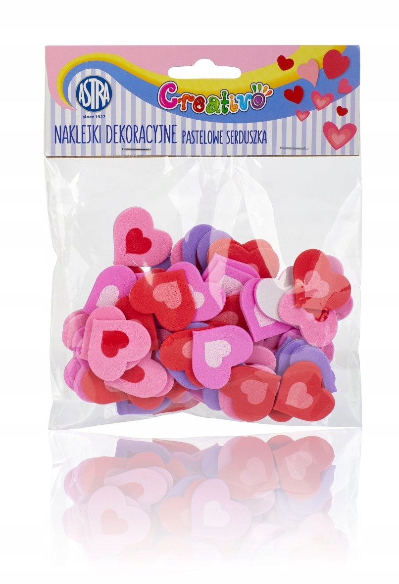 

Naklejki Piankowe Serca Astra