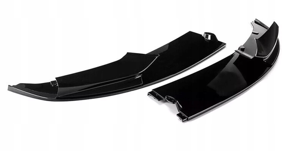 DOKŁADKA ZDERZAKA PRZÓD DLA BMW F10 F11 2011-2017 M SPORT CZARNY POŁYSK Stan opakowania oryginalne