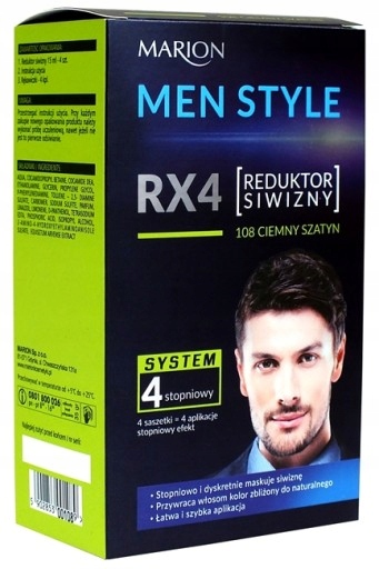 

Marion Men Stopniowy Reduktor Siwizny 108 C.szatyn