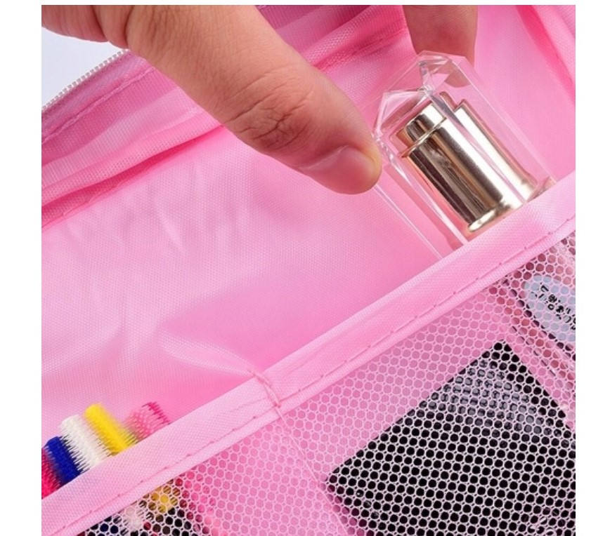 KOSMETYCZKA DAMSKA ORGANIZER PODRÓŻNY POJEMNA Marka inna marka