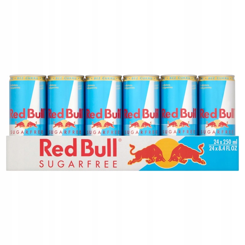 Levně Red Bull Energetický nápoj bez cukru 24 x 250 ml