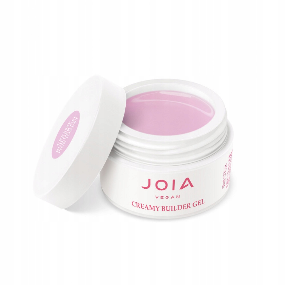 Stavební gel na nehty Joia vegan Creamy Builder Gel, Pink Yogurt, 50 ml