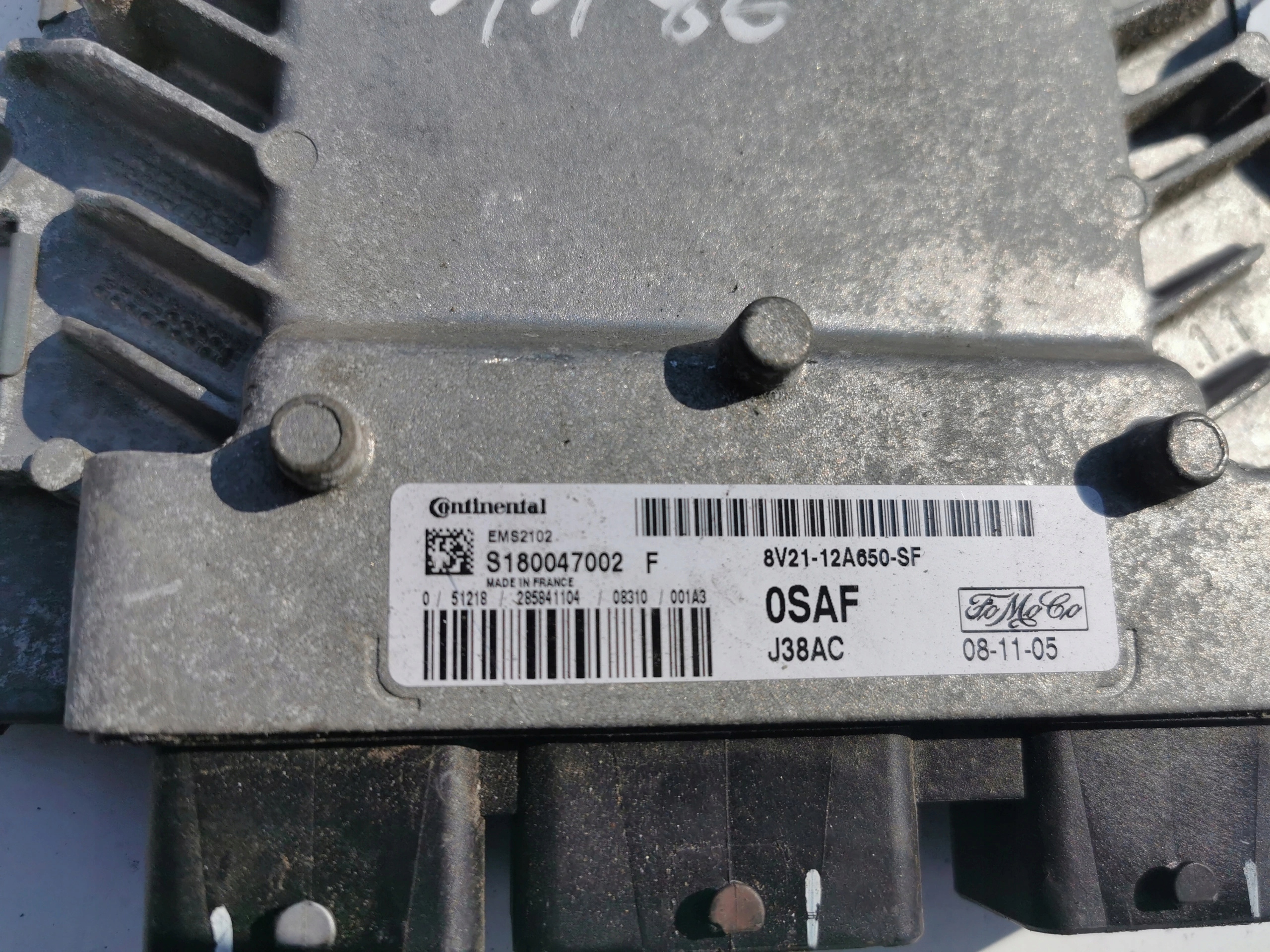 FORD FIESTA 1.25B S180047002F 8V21-12A650-SF KOMPU