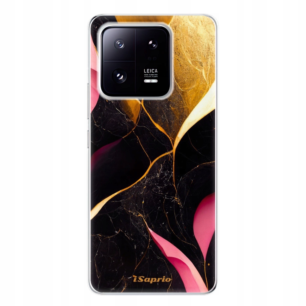 Silikonowe etui iSaprio Gold Pink Marble do Xiaomi 13 Pro