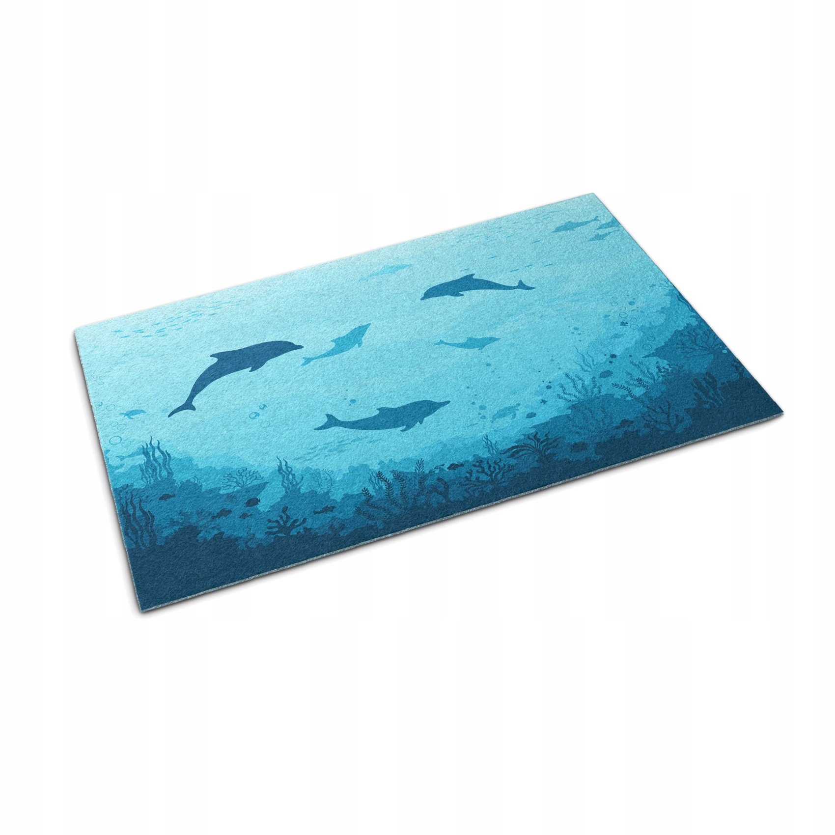 Protišmyková rohožka Delfíny v oceáne XXL 150 cm x 100 cm