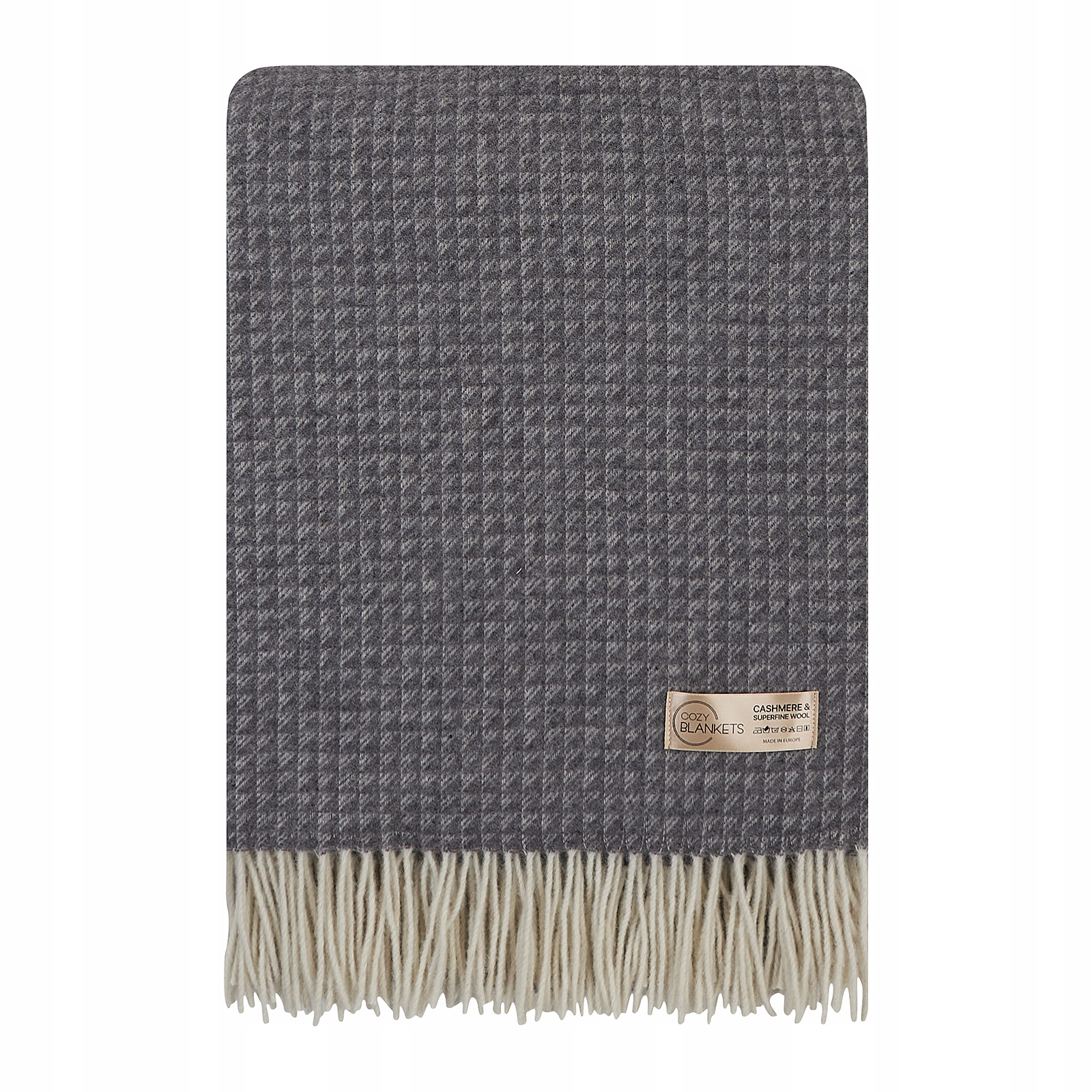 Koc Cozy Blankets 10% kaszmir 90% wełny Superfine