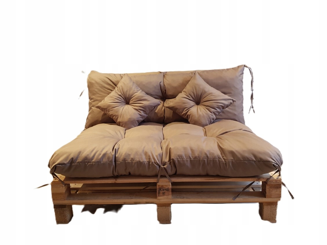 Poduszka na meble z euro palet Komplet zestaw ogród taras 120x60 120x40