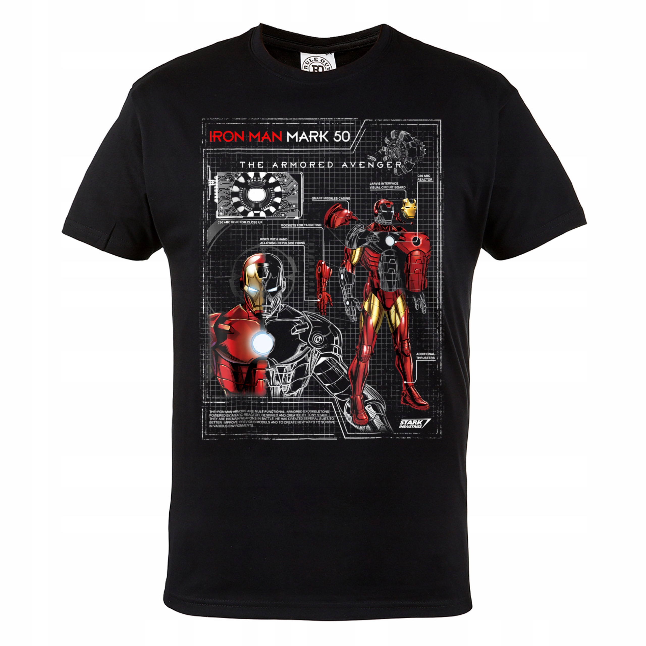 

Koszulka Z Nadrukiem Marvel Avengers Iron Man