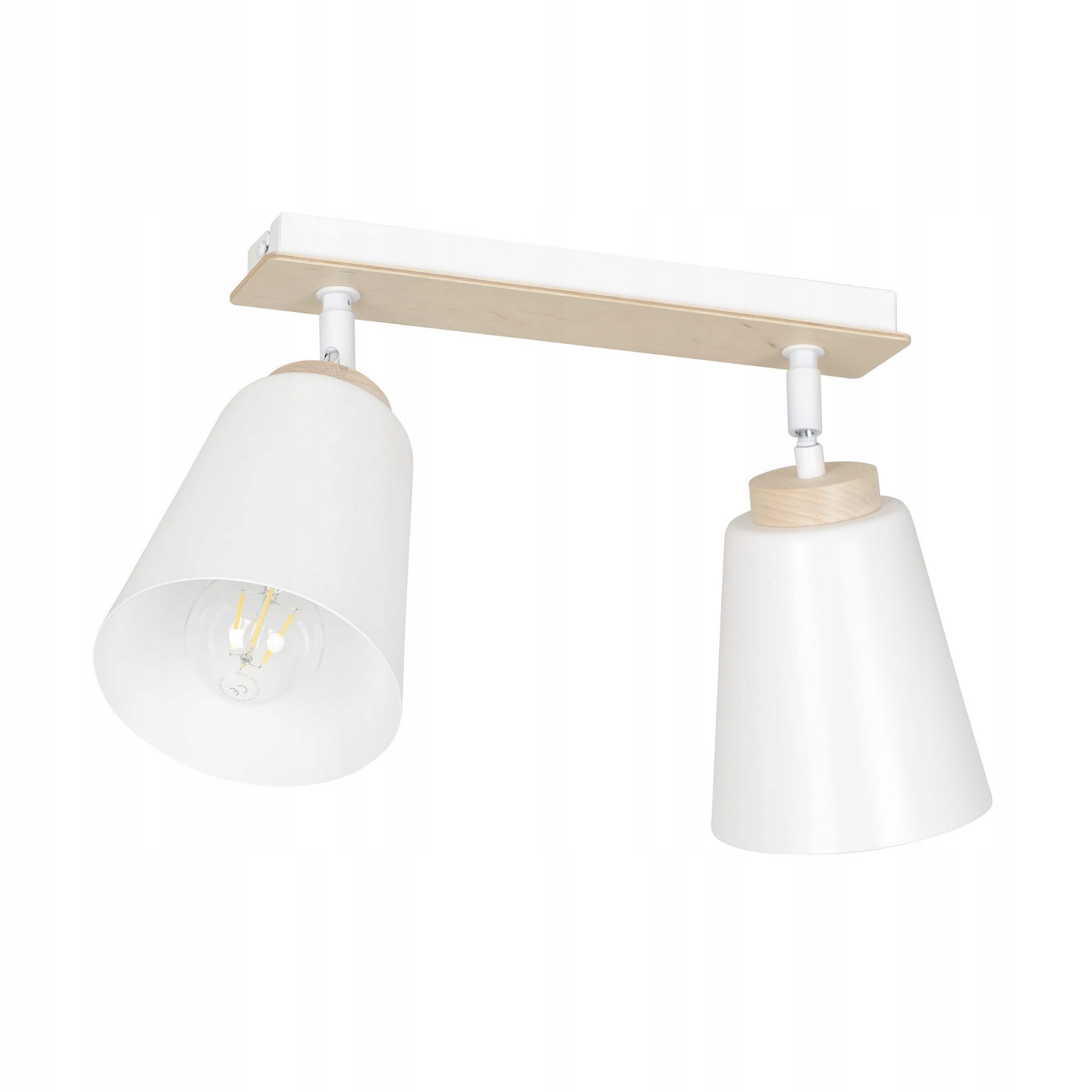 Stropní Svítidlo Emibig 2xE27 60W Atlas 2 White