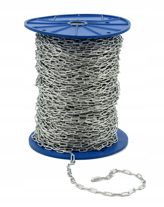 ŁAŃCUCH METALOWY fi 2 mm łańcuszek Średnica drutu 2 mm