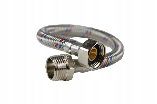 WĄŻ-WĘŻYK DN8 NAK-WKR 1/2''x1/2'' DŁUGOŚĆ 60cm PL