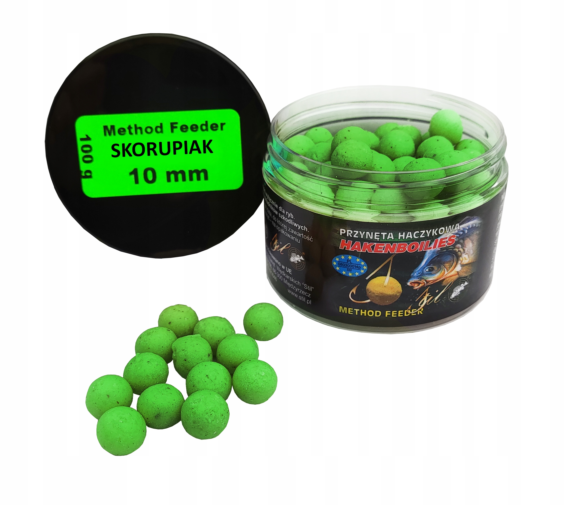 Kulki Method Feeder 10mm Skorupiak Stil