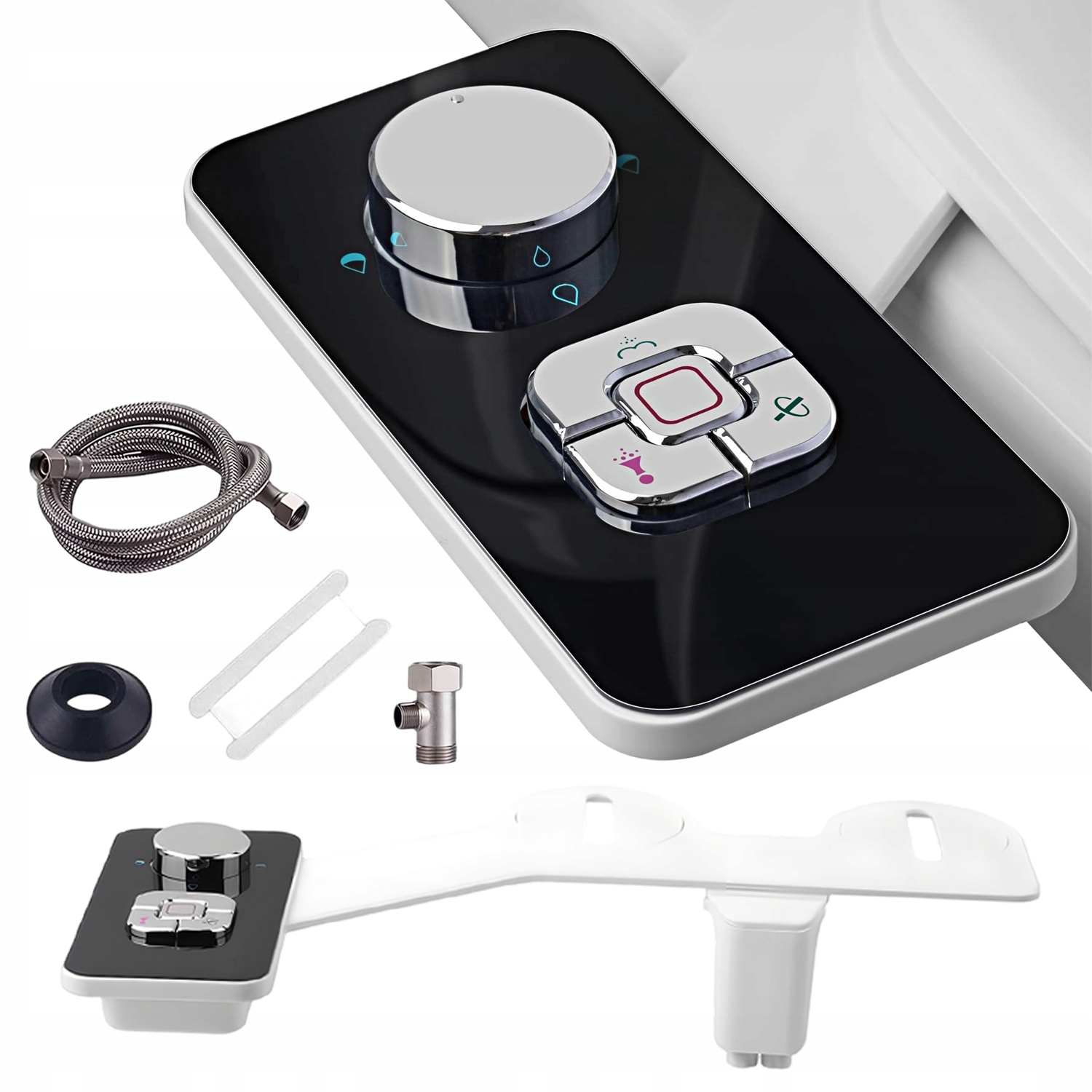 Samočistící Dvojitá Tryska, Mechanický Nástavec Pro Bidetovou Toaletu, Bidet