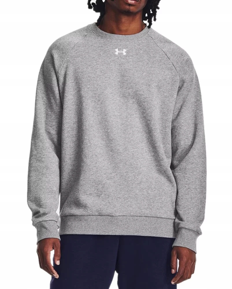 Under Armour Mikina Ua Rival Fleece Crew-GRY šedá