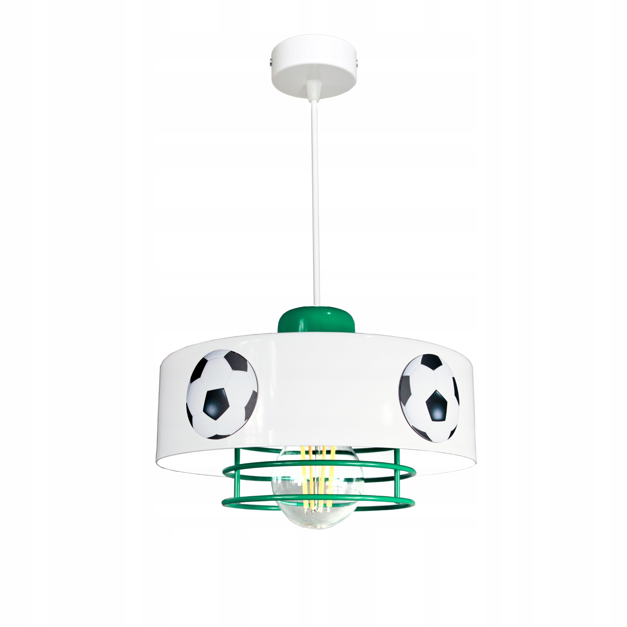 

Lampa wisząca Mundial Spiro 1 zielona żyrandol