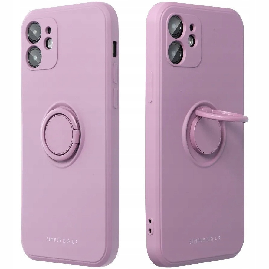 Apple iPhone 17 Pro, Silikonowe etui, podstawka, uchwyt na telefon z pierścieniem