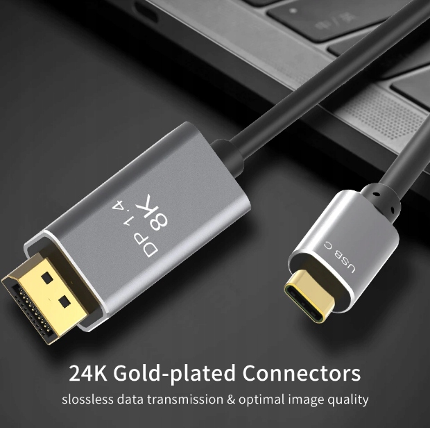 KABEL MacBook Usb-c do DisplayPort 1.4 8K 4K 3M Kod producenta CDP3