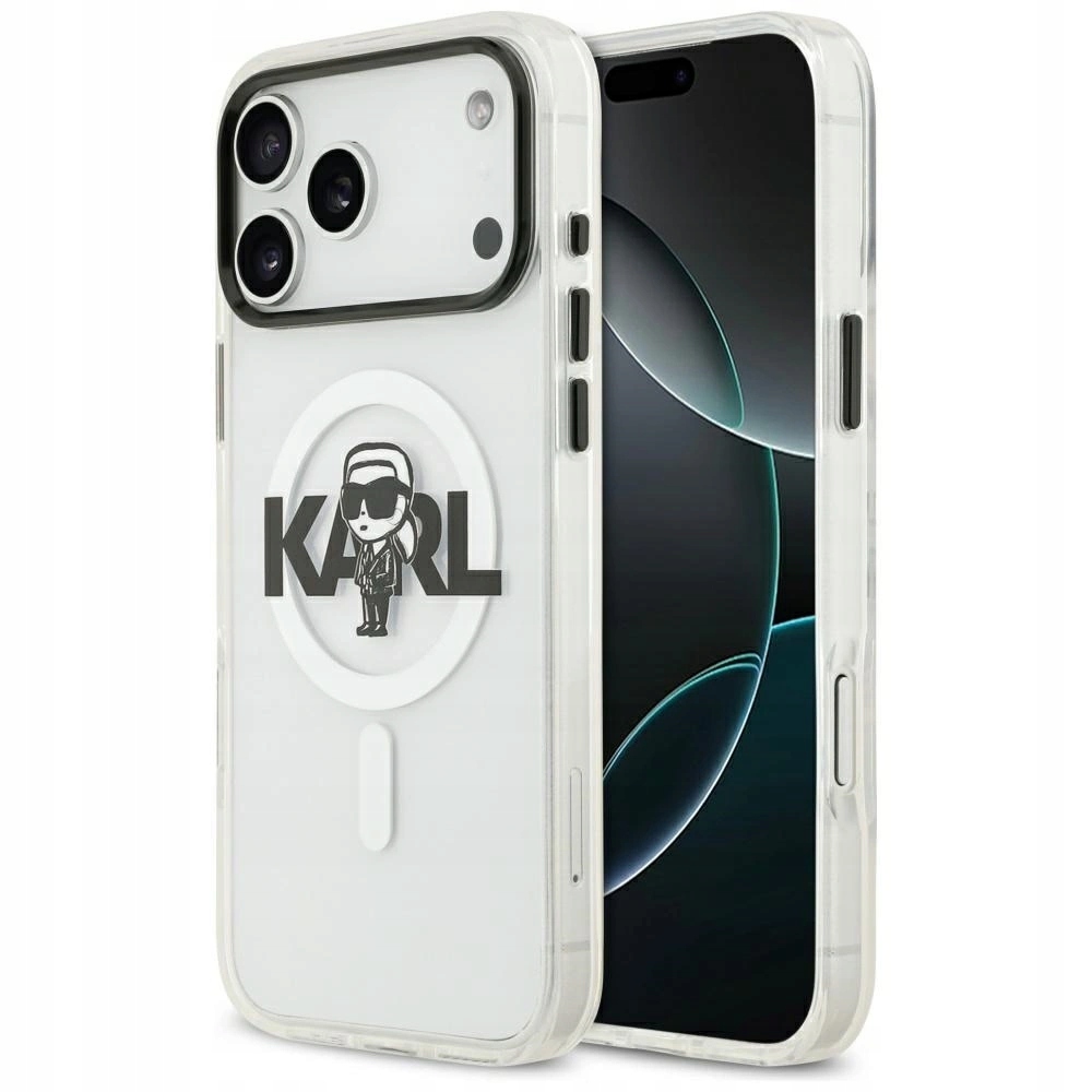 Pouzdro pro iPhone 17 Pro Max – Karl Lagerfeld, průhledné